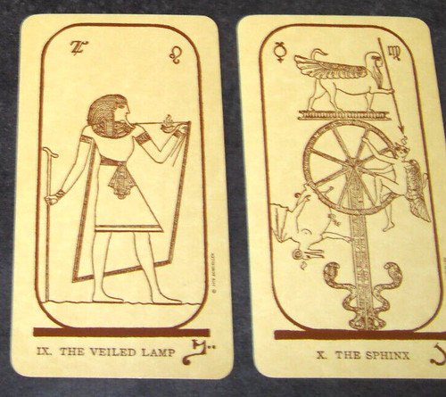 Ancien tarot falconnier - ancien,